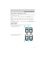 Предварительный просмотр 67 страницы Lincoln 2002 Blackwood Owner'S Manual