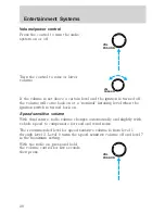 Предварительный просмотр 21 страницы Lincoln 2002 Continental Owner'S Manual