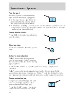 Предварительный просмотр 27 страницы Lincoln 2002 Continental Owner'S Manual