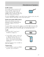 Предварительный просмотр 28 страницы Lincoln 2002 Continental Owner'S Manual