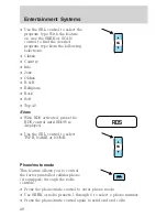 Предварительный просмотр 29 страницы Lincoln 2002 Continental Owner'S Manual