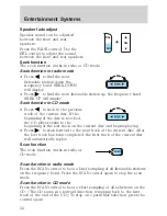 Предварительный просмотр 33 страницы Lincoln 2002 Continental Owner'S Manual