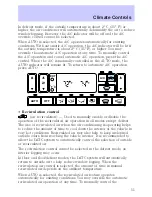 Предварительный просмотр 52 страницы Lincoln 2002 Continental Owner'S Manual