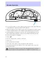 Предварительный просмотр 57 страницы Lincoln 2002 Continental Owner'S Manual