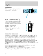 Предварительный просмотр 61 страницы Lincoln 2002 Continental Owner'S Manual