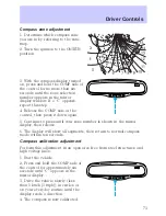 Предварительный просмотр 74 страницы Lincoln 2002 Continental Owner'S Manual