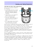 Предварительный просмотр 138 страницы Lincoln 2002 Continental Owner'S Manual