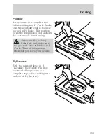 Предварительный просмотр 164 страницы Lincoln 2002 Continental Owner'S Manual