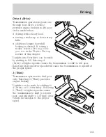 Предварительный просмотр 166 страницы Lincoln 2002 Continental Owner'S Manual