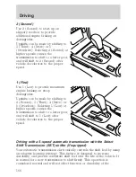 Предварительный просмотр 167 страницы Lincoln 2002 Continental Owner'S Manual