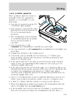 Предварительный просмотр 170 страницы Lincoln 2002 Continental Owner'S Manual