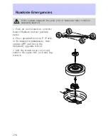 Предварительный просмотр 195 страницы Lincoln 2002 Continental Owner'S Manual