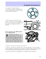 Предварительный просмотр 196 страницы Lincoln 2002 Continental Owner'S Manual