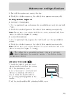 Предварительный просмотр 222 страницы Lincoln 2002 Continental Owner'S Manual