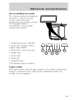 Предварительный просмотр 264 страницы Lincoln 2002 Continental Owner'S Manual