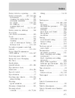 Предварительный просмотр 272 страницы Lincoln 2002 Continental Owner'S Manual