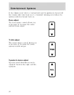 Предварительный просмотр 21 страницы Lincoln 2002 Town Car Owner'S Manual