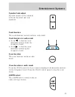 Предварительный просмотр 22 страницы Lincoln 2002 Town Car Owner'S Manual