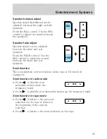 Предварительный просмотр 30 страницы Lincoln 2002 Town Car Owner'S Manual