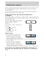 Предварительный просмотр 33 страницы Lincoln 2002 Town Car Owner'S Manual