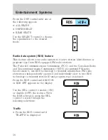 Предварительный просмотр 37 страницы Lincoln 2002 Town Car Owner'S Manual