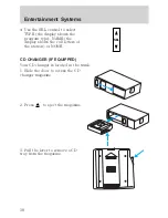 Предварительный просмотр 39 страницы Lincoln 2002 Town Car Owner'S Manual