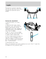 Предварительный просмотр 53 страницы Lincoln 2002 Town Car Owner'S Manual