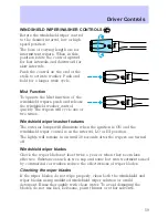 Предварительный просмотр 60 страницы Lincoln 2002 Town Car Owner'S Manual