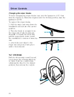 Предварительный просмотр 61 страницы Lincoln 2002 Town Car Owner'S Manual