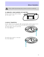 Предварительный просмотр 62 страницы Lincoln 2002 Town Car Owner'S Manual