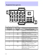 Предварительный просмотр 161 страницы Lincoln 2002 Town Car Owner'S Manual