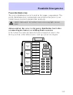 Предварительный просмотр 164 страницы Lincoln 2002 Town Car Owner'S Manual