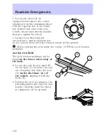 Предварительный просмотр 169 страницы Lincoln 2002 Town Car Owner'S Manual