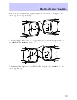 Предварительный просмотр 172 страницы Lincoln 2002 Town Car Owner'S Manual