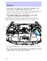 Предварительный просмотр 189 страницы Lincoln 2002 Town Car Owner'S Manual