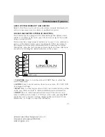 Preview for 41 page of Lincoln 2003 Navigator LS Owner'S Manual