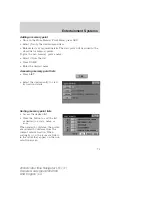 Preview for 71 page of Lincoln 2003 Navigator LS Owner'S Manual