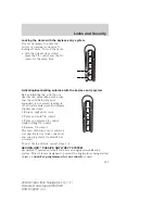 Preview for 167 page of Lincoln 2003 Navigator LS Owner'S Manual