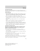 Preview for 249 page of Lincoln 2003 Navigator LS Owner'S Manual