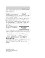 Preview for 125 page of Lincoln 2004 LS Owner'S Manual