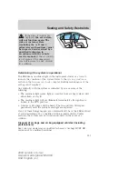 Preview for 183 page of Lincoln 2004 LS Owner'S Manual