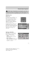 Preview for 69 page of Lincoln 2004 Navigator LS Owner'S Manual