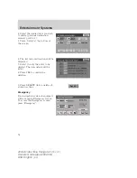 Preview for 74 page of Lincoln 2004 Navigator LS Owner'S Manual