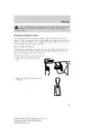 Preview for 207 page of Lincoln 2004 Navigator LS Owner'S Manual