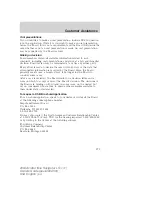 Preview for 279 page of Lincoln 2004 Navigator LS Owner'S Manual