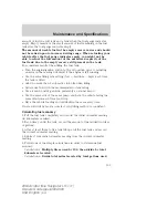 Preview for 309 page of Lincoln 2004 Navigator LS Owner'S Manual