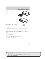 Предварительный просмотр 24 страницы Lincoln 2004 Town Car Owner'S Manual