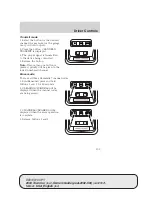 Предварительный просмотр 110 страницы Lincoln 2004 Town Car Owner'S Manual