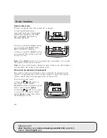 Предварительный просмотр 113 страницы Lincoln 2004 Town Car Owner'S Manual