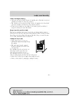 Предварительный просмотр 132 страницы Lincoln 2004 Town Car Owner'S Manual